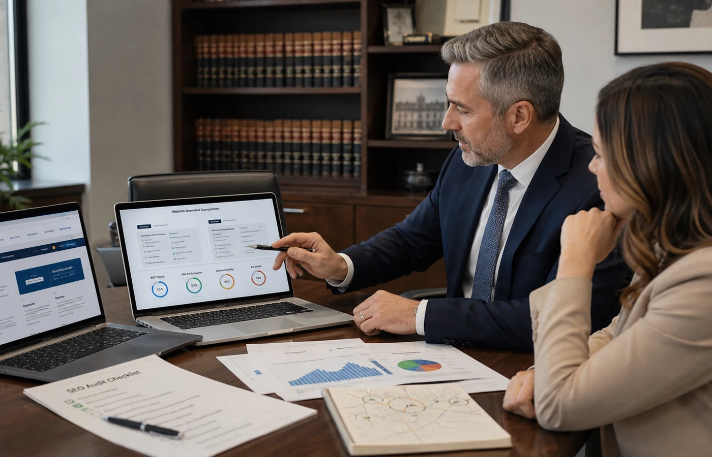 What Monthly SEO Reviews Should Tell Law Firms Besides Rankings